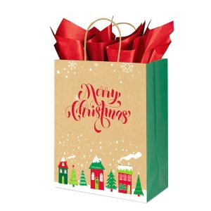Large Brown Paper Bags Christmas Kraft Large Wrapping Bags